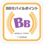 BBmobileポイント　マーク